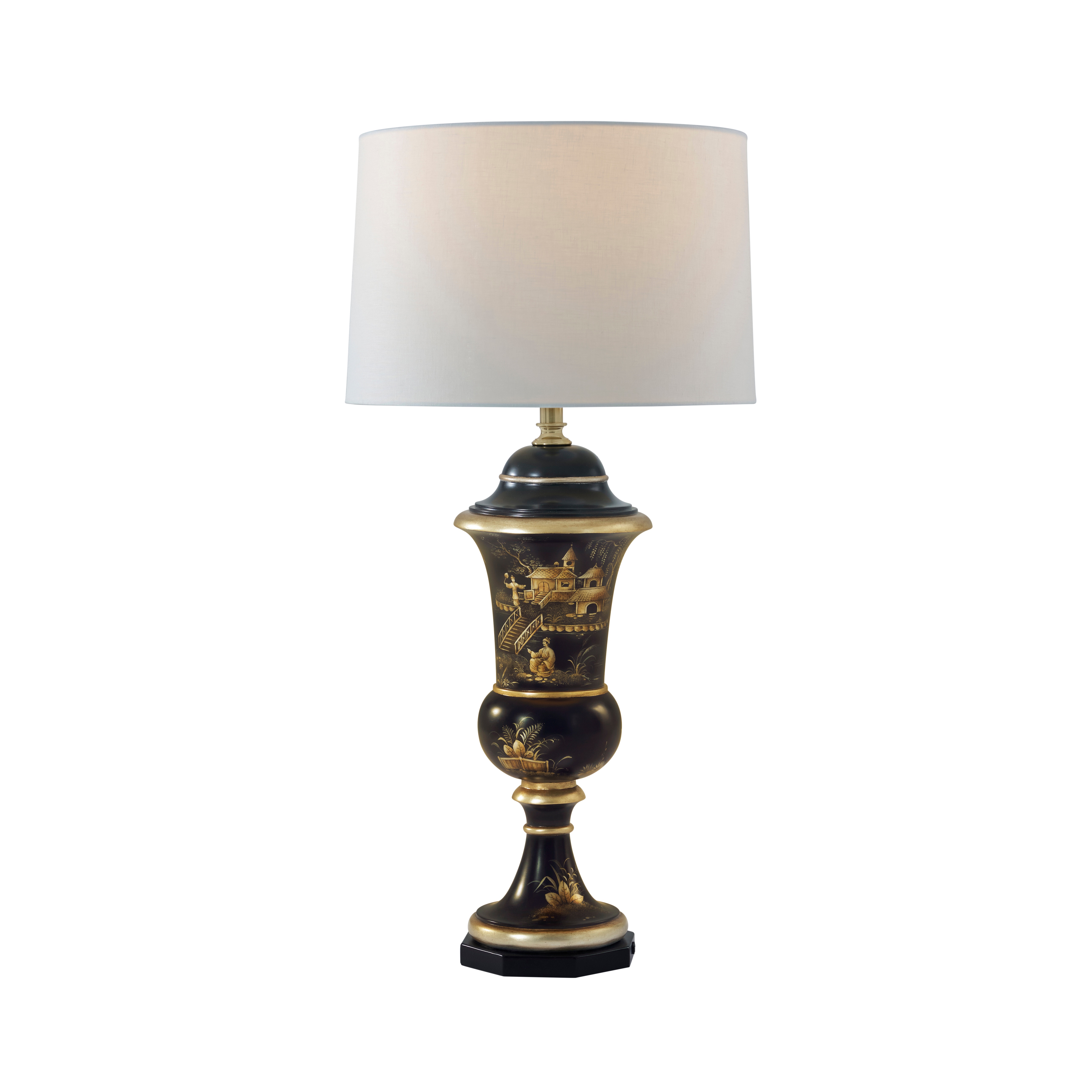 Theodore Alexander Table and Floor Lamps Imperial Village Table