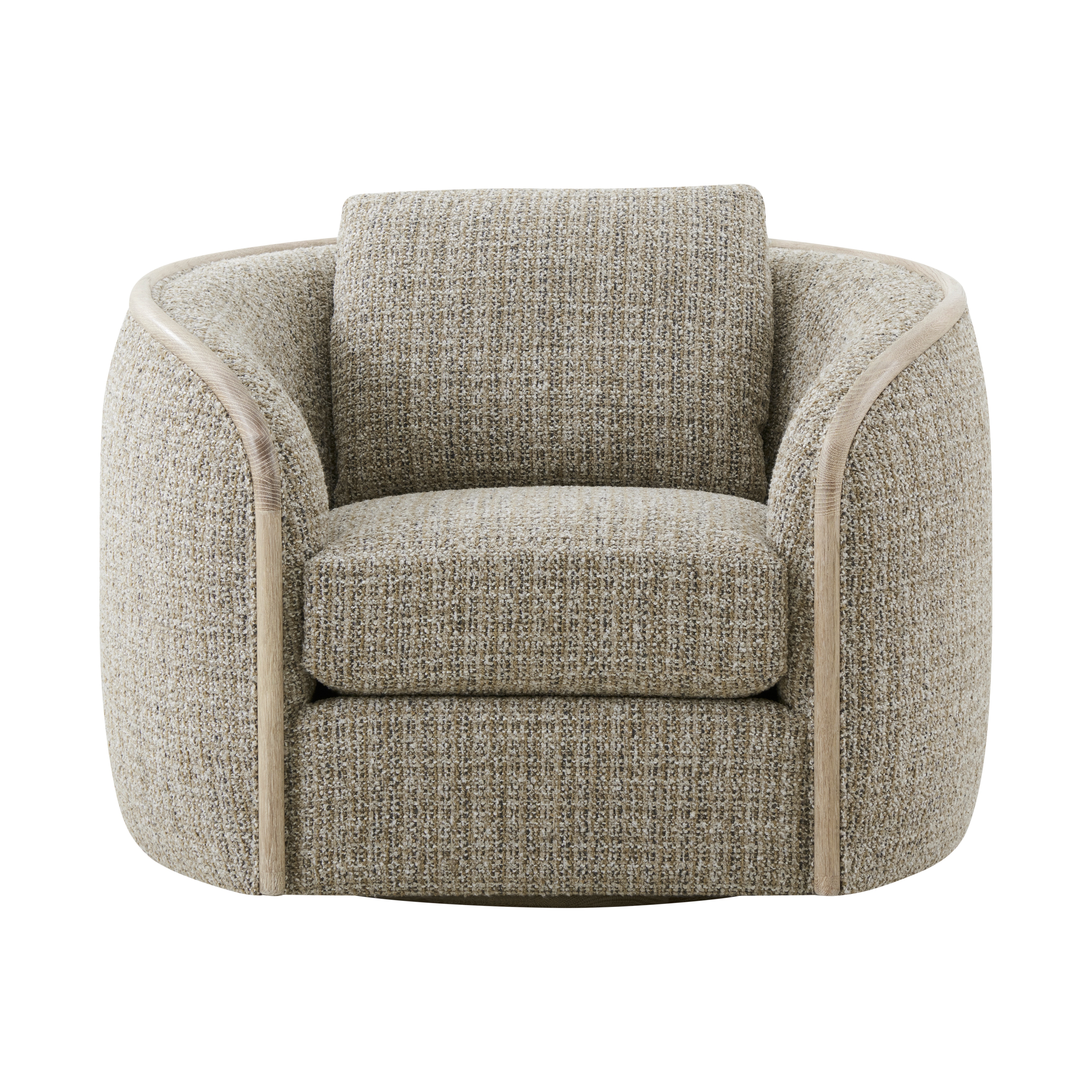 Theodore Alexander Living Room Toulon Swivel Chair TA42117.1DKN