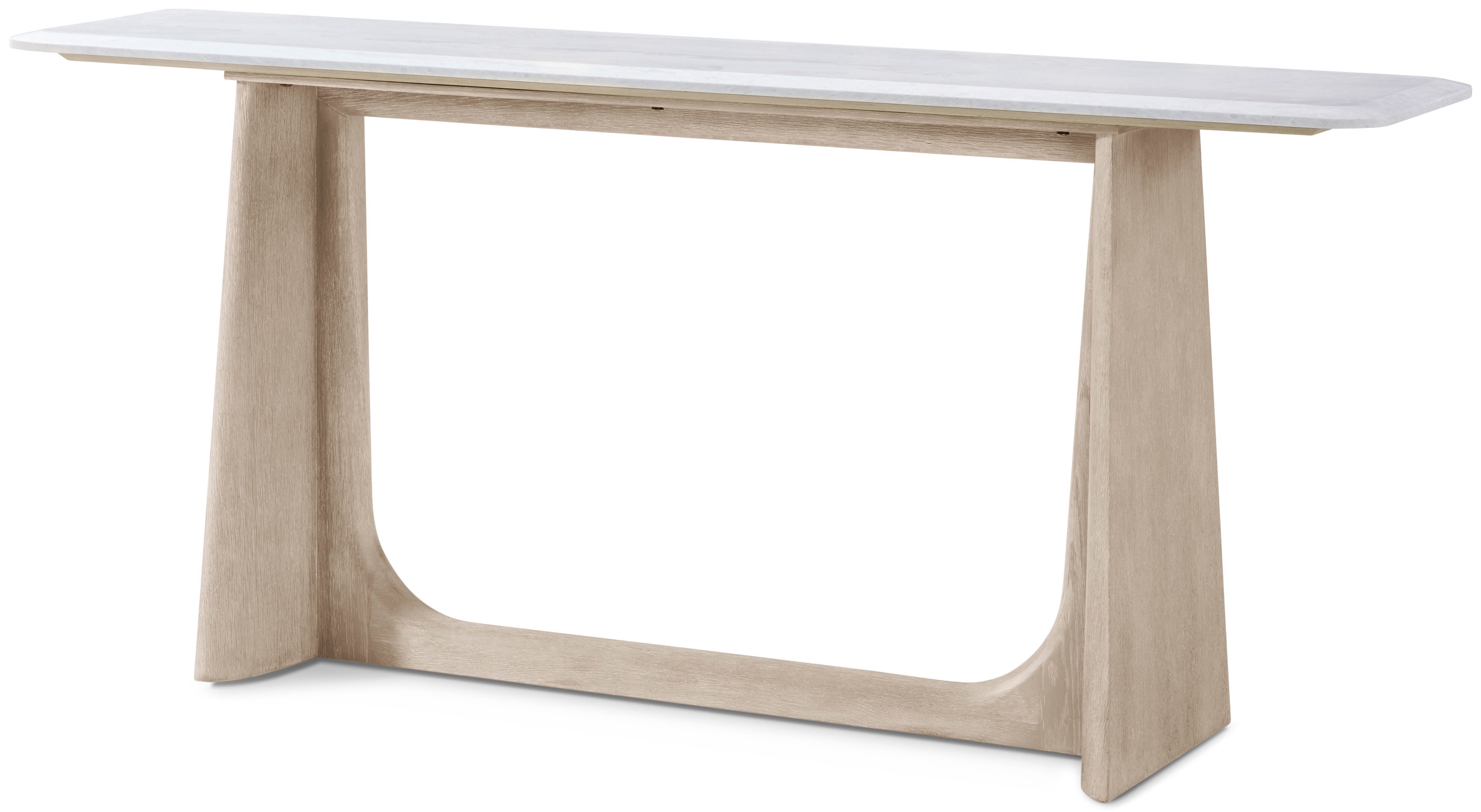 Theodore Alexander Repose Wooden Console Table Quartz Top TA53073.C322