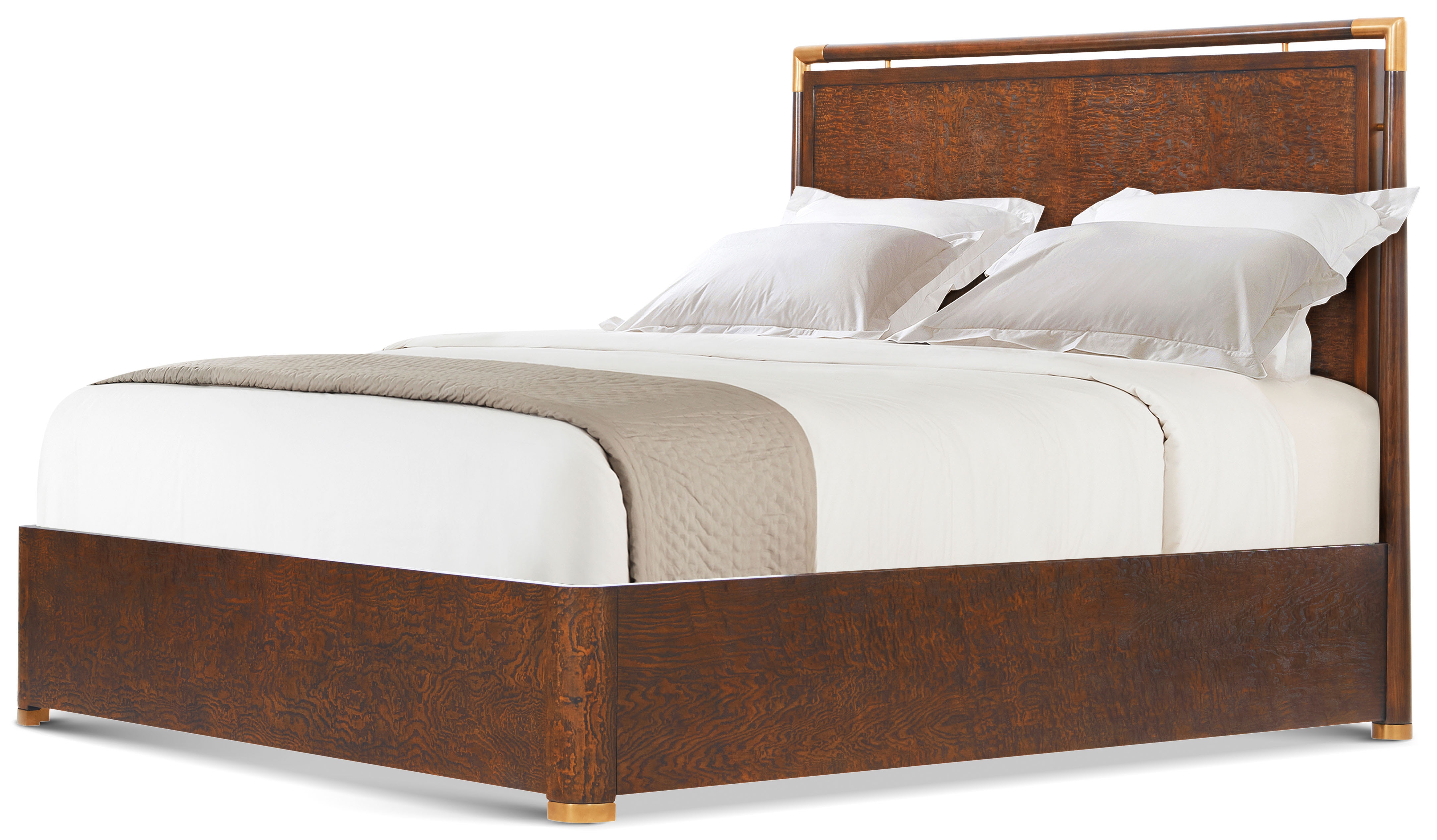 Theodore Alexander Kesden Wood California King Bed 