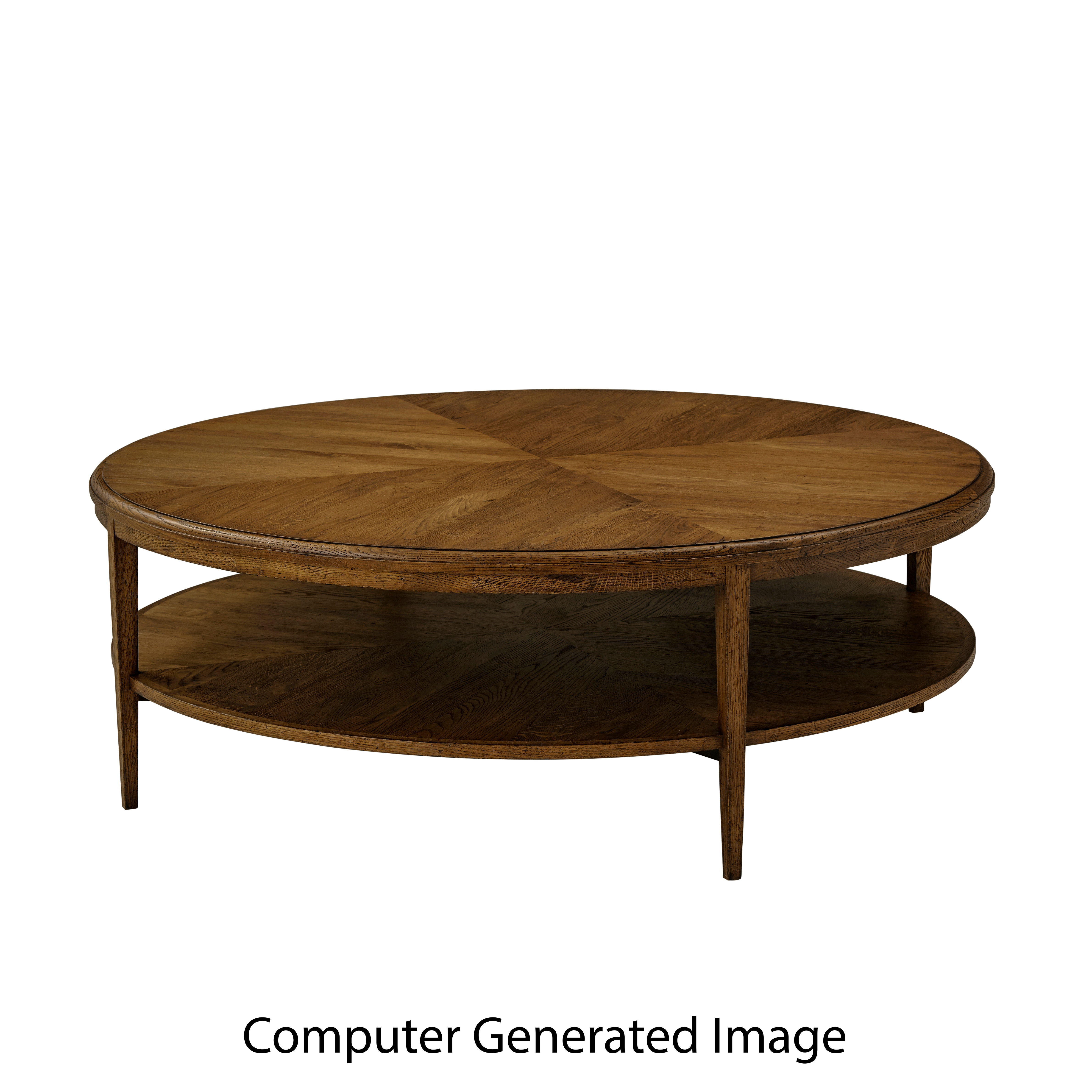 THEODORE ALEXANDER 円型テーブル Theodore Alexander Dining Conference Table Elliptical Round