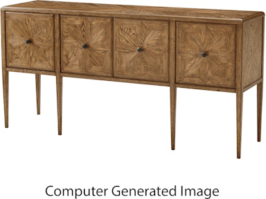 Nova Four Door Rectangular Credenza