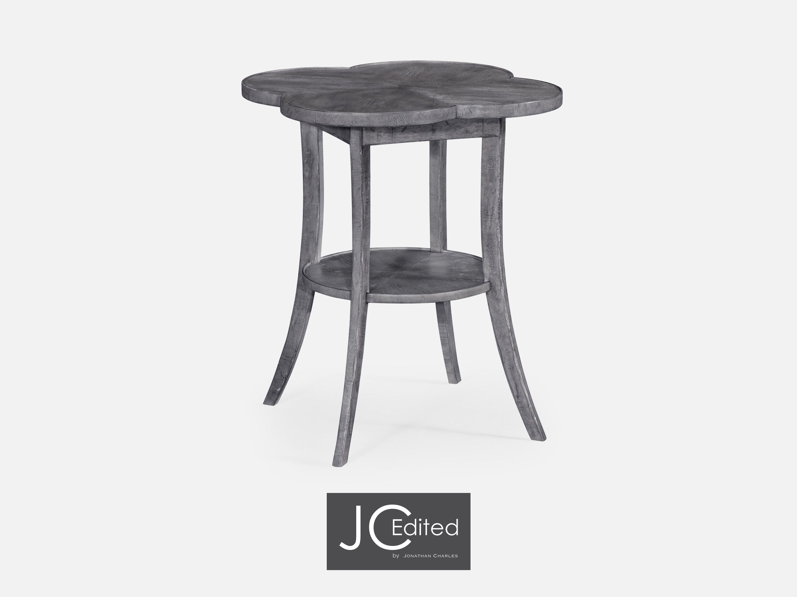 dark grey lamp table