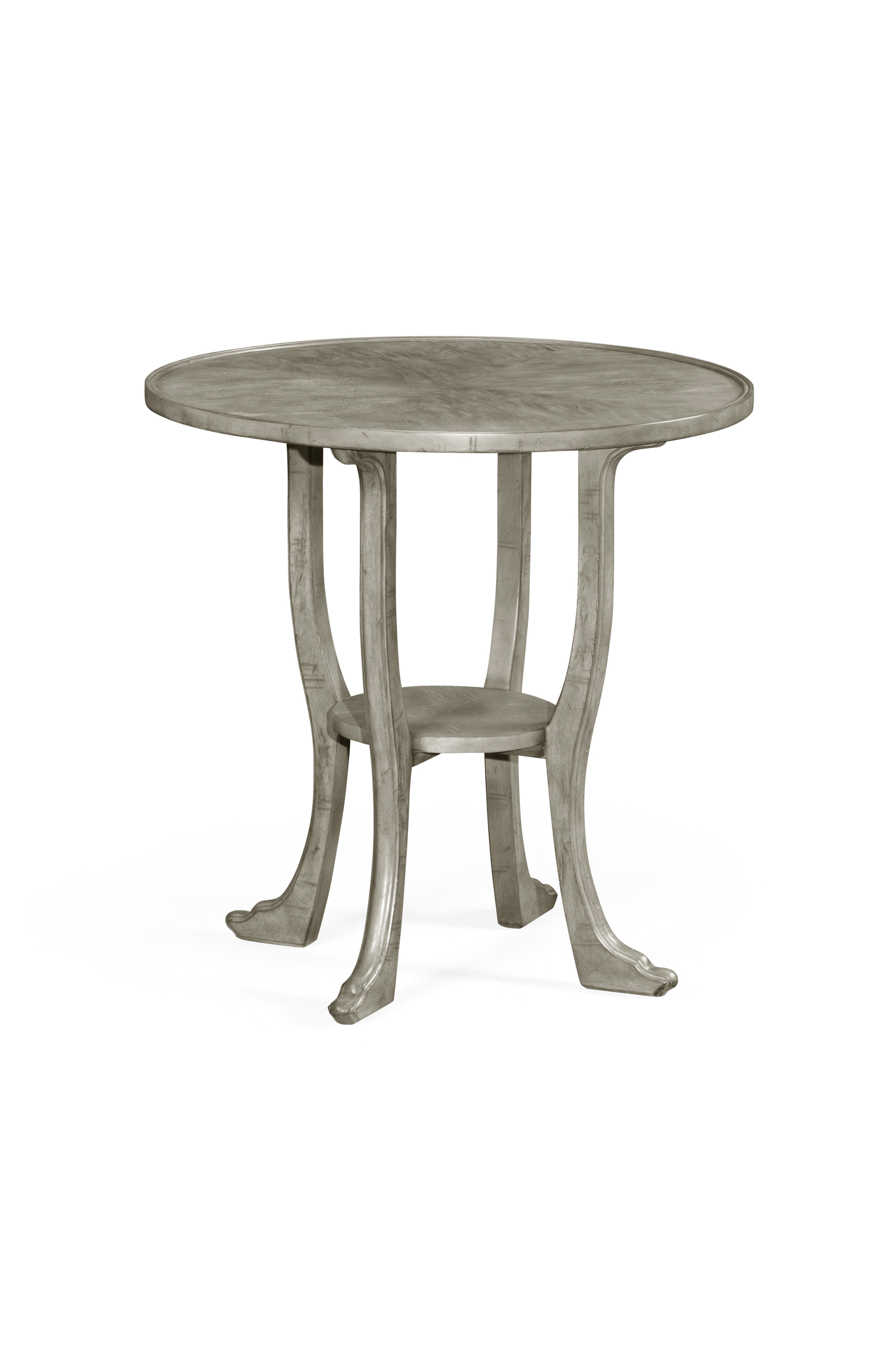 grey lamp table with drawer