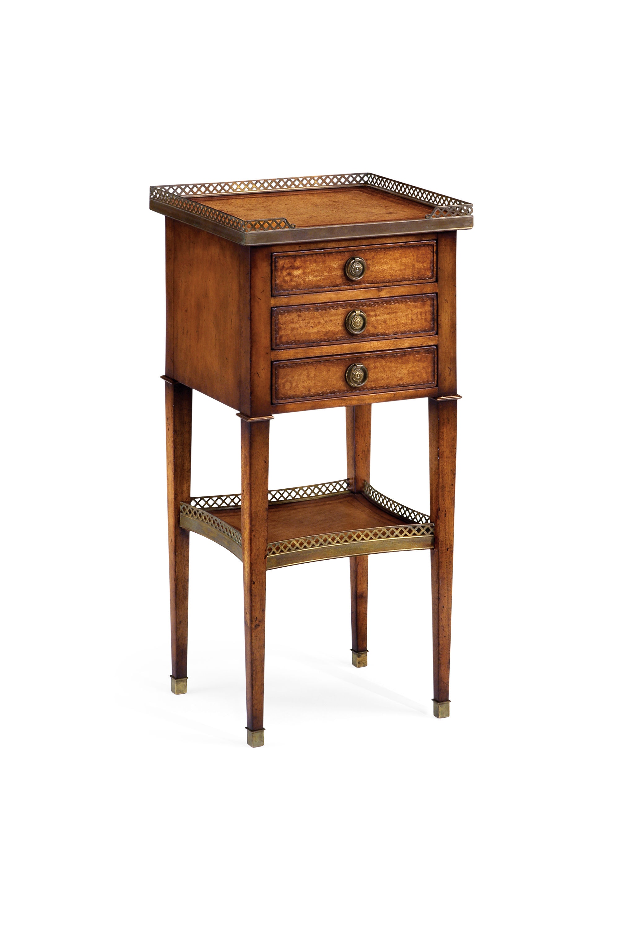 Jonathan Charles Living Room Three Drawer Lamp Table 492001