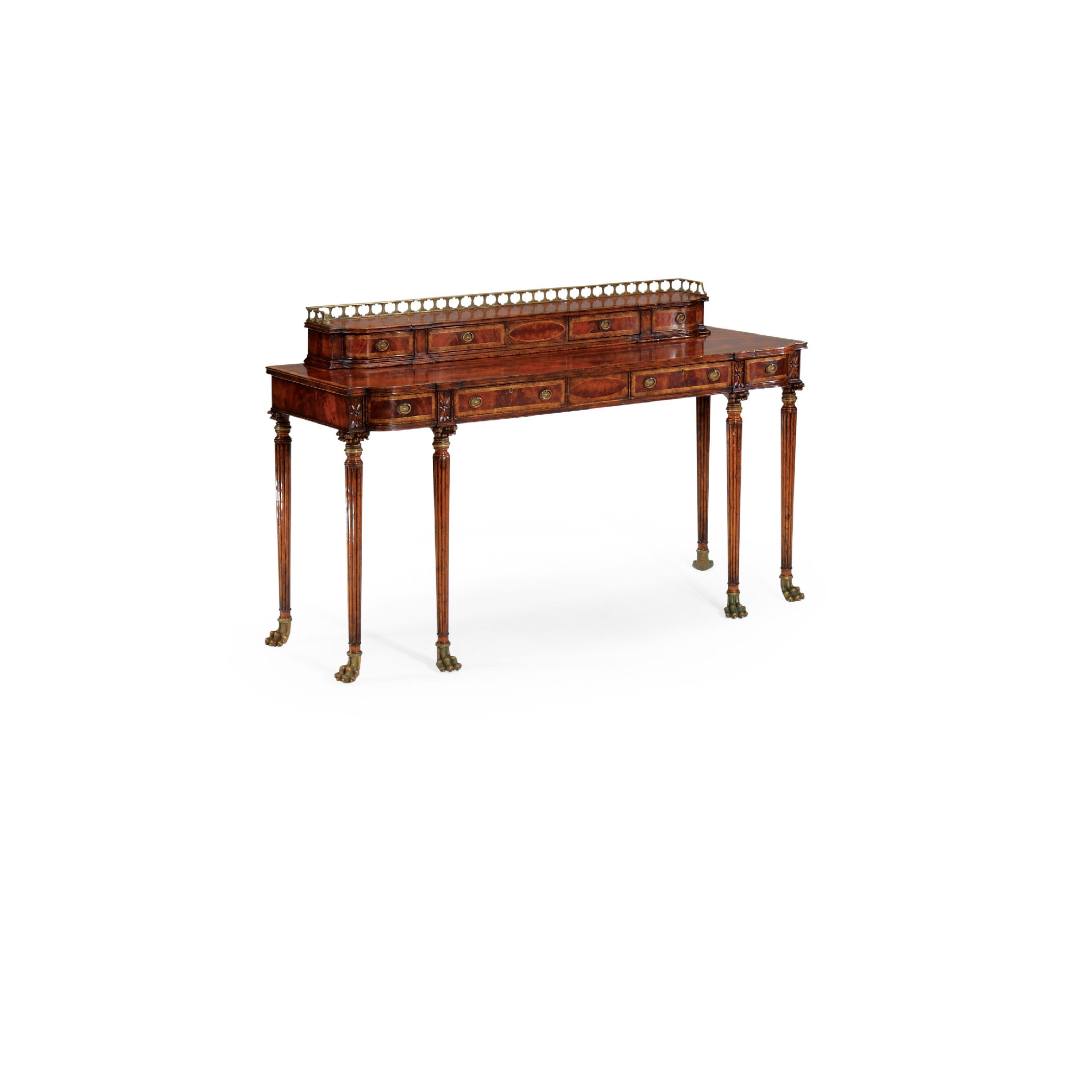 Jonathan Charles 492267 Buffet Or Serving Table With Brass