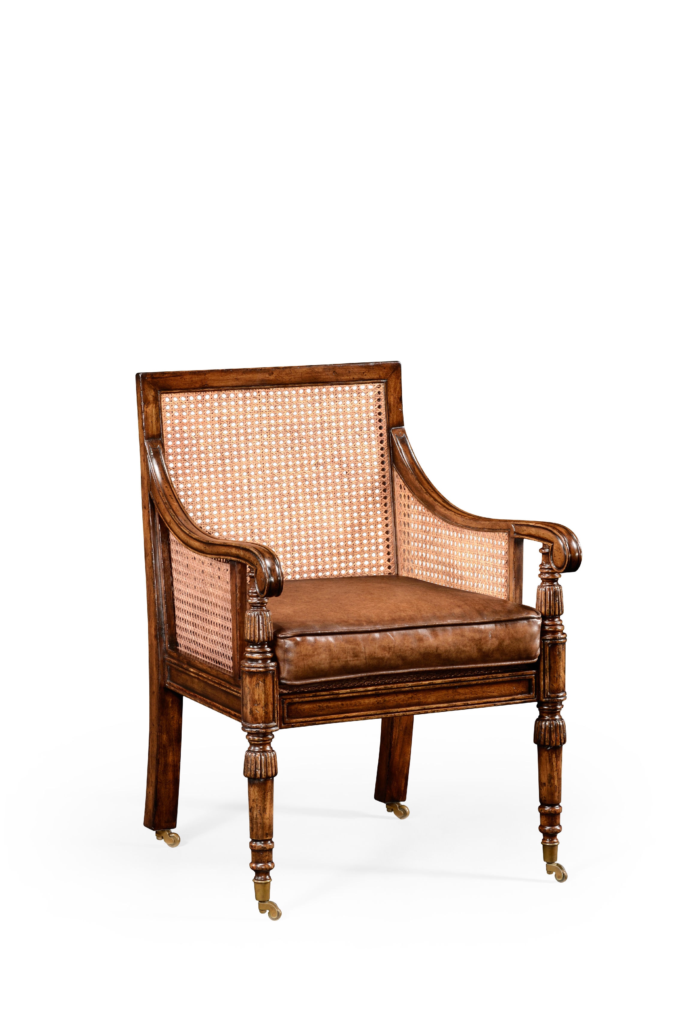 bergere dining chair