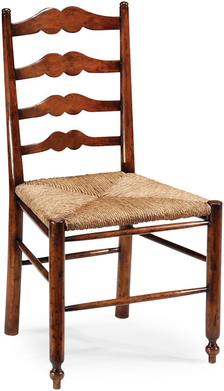 Jonathan Charles Dining Room Ladder Back Country Chair With Rushed