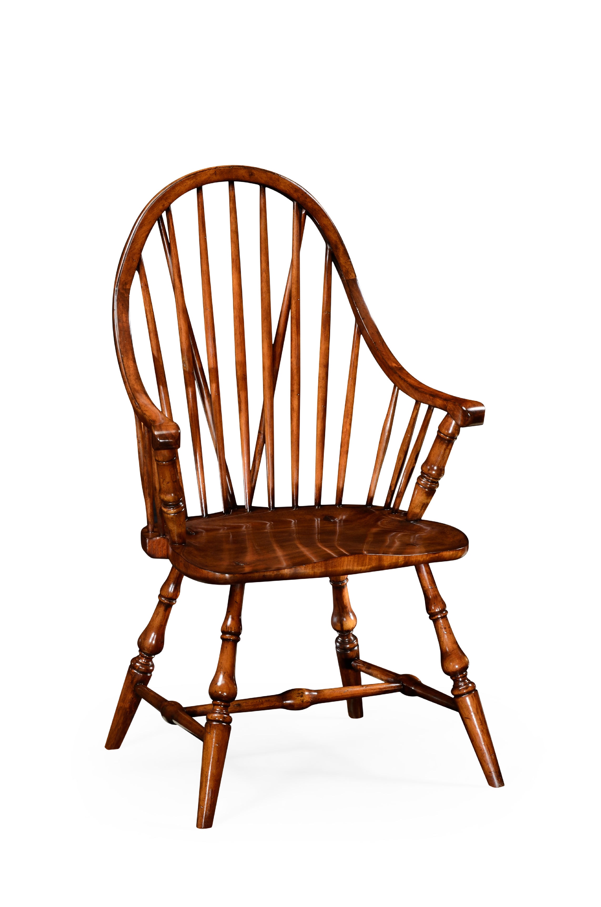 walnut windsor chair