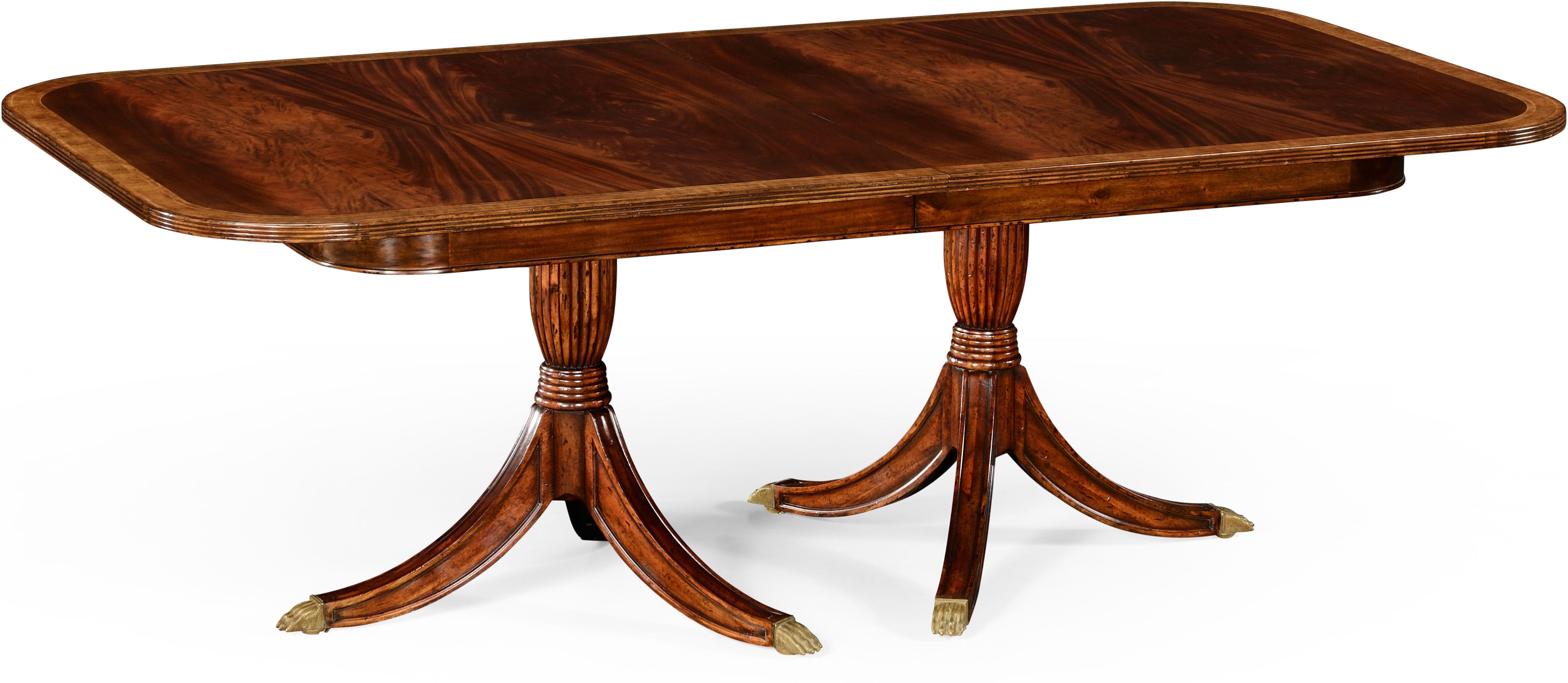 Regency Two Leaf Mahogany Extending Dining Table Regency Two Leaf Mahogany Extending Dining Table
