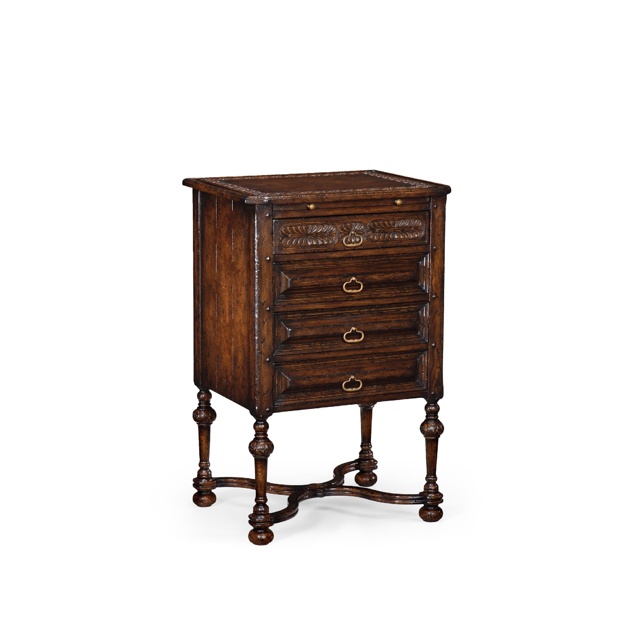 dark oak bedside cabinet