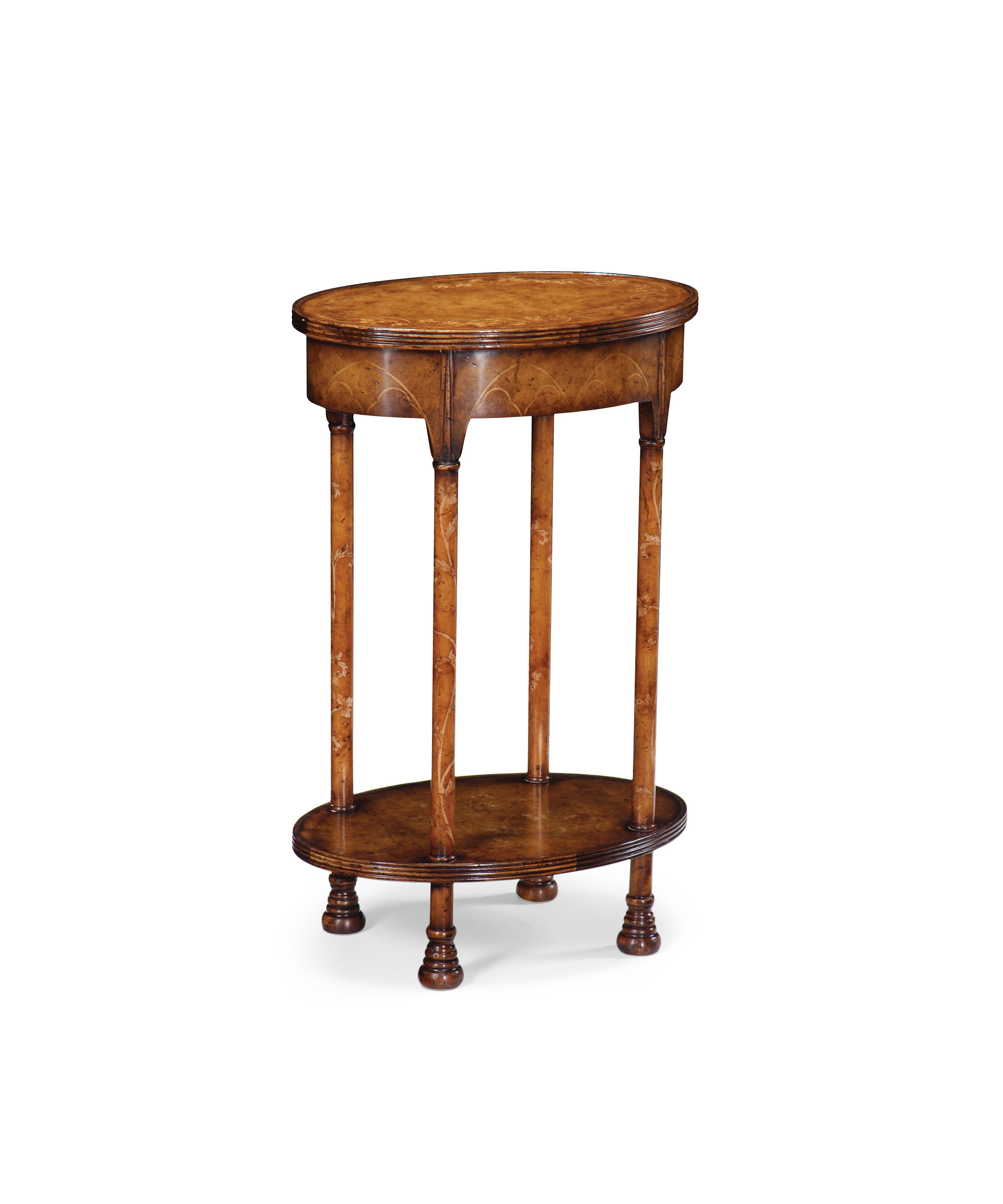 walnut lamp table