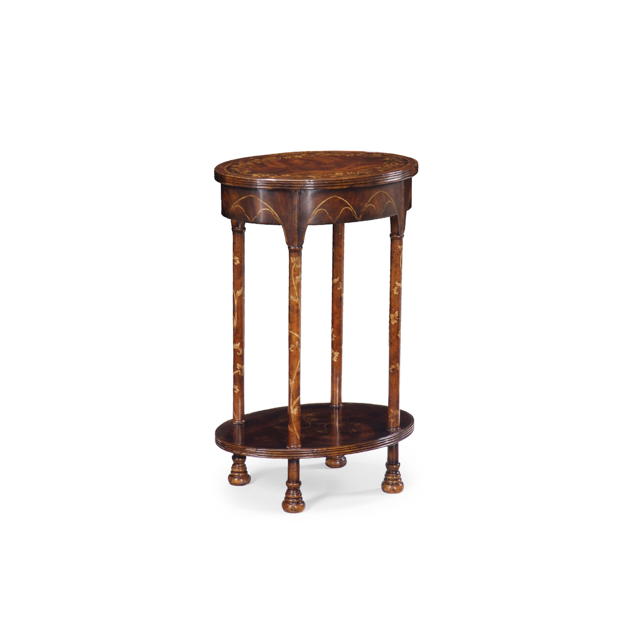 oval lamp table