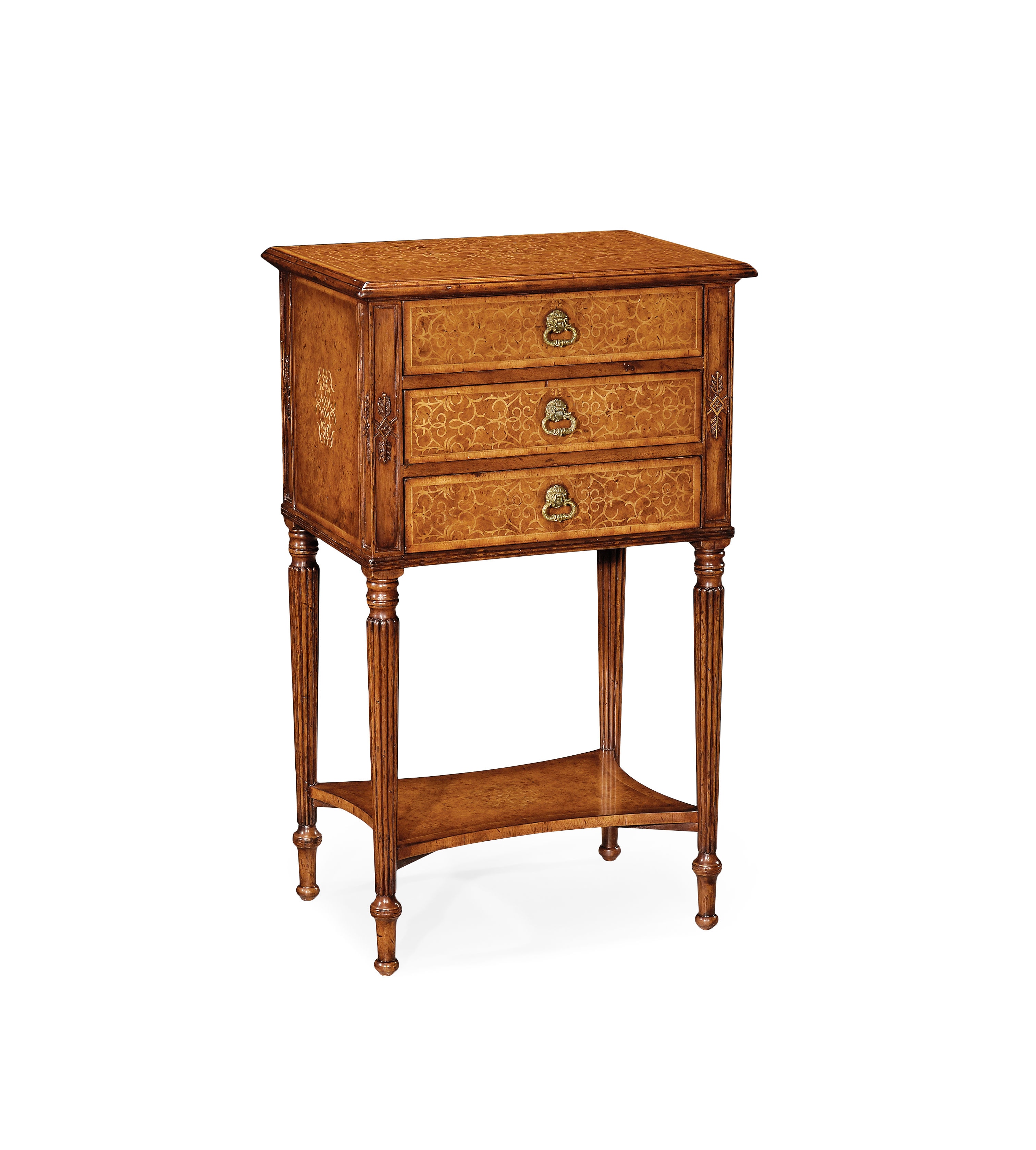 Jonathan Charles Living Room Seaweed Chest On Stand 493603BMS