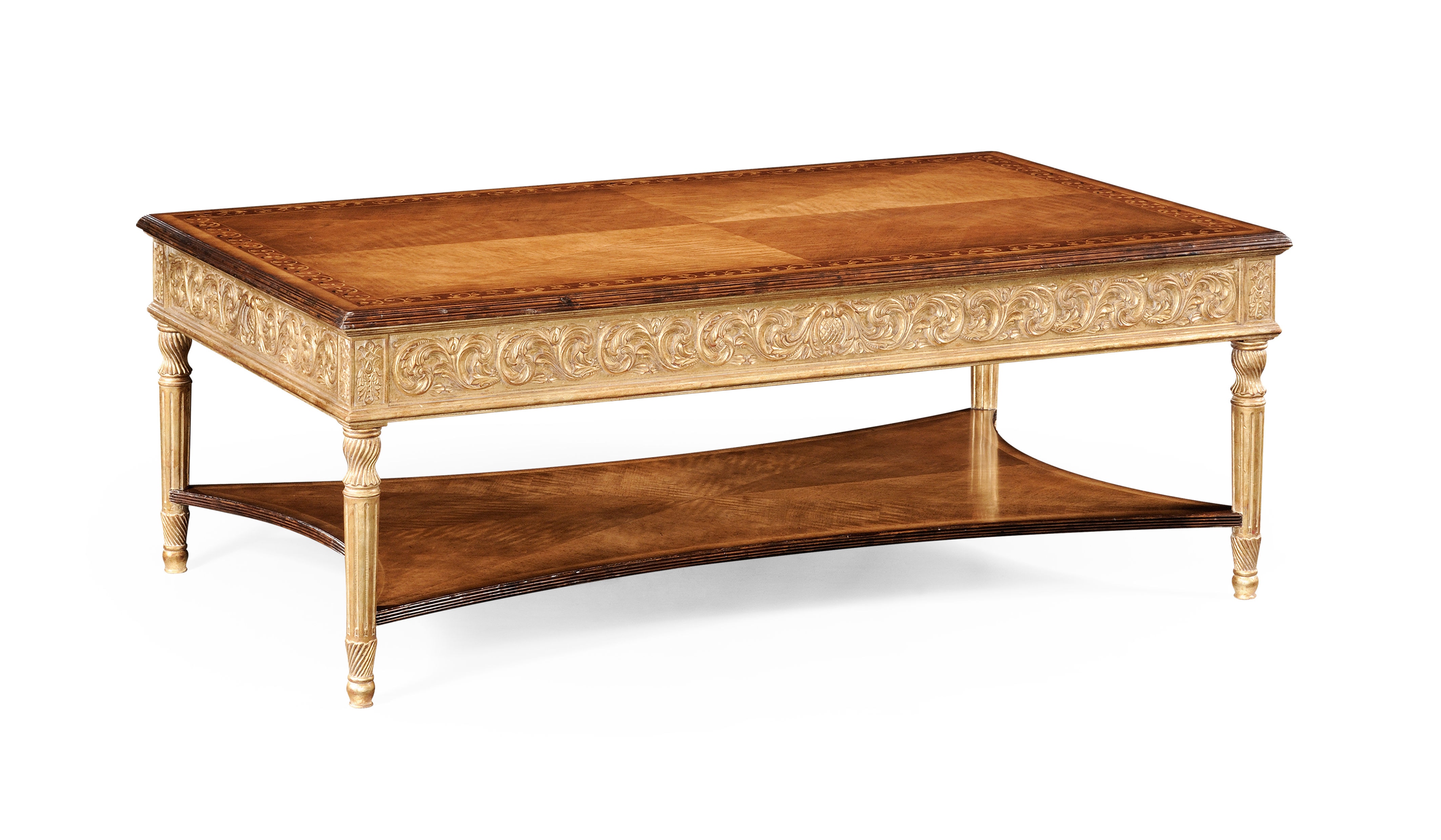 Jonathan Charles Living Room Louis Xiv Style Rectangular ...