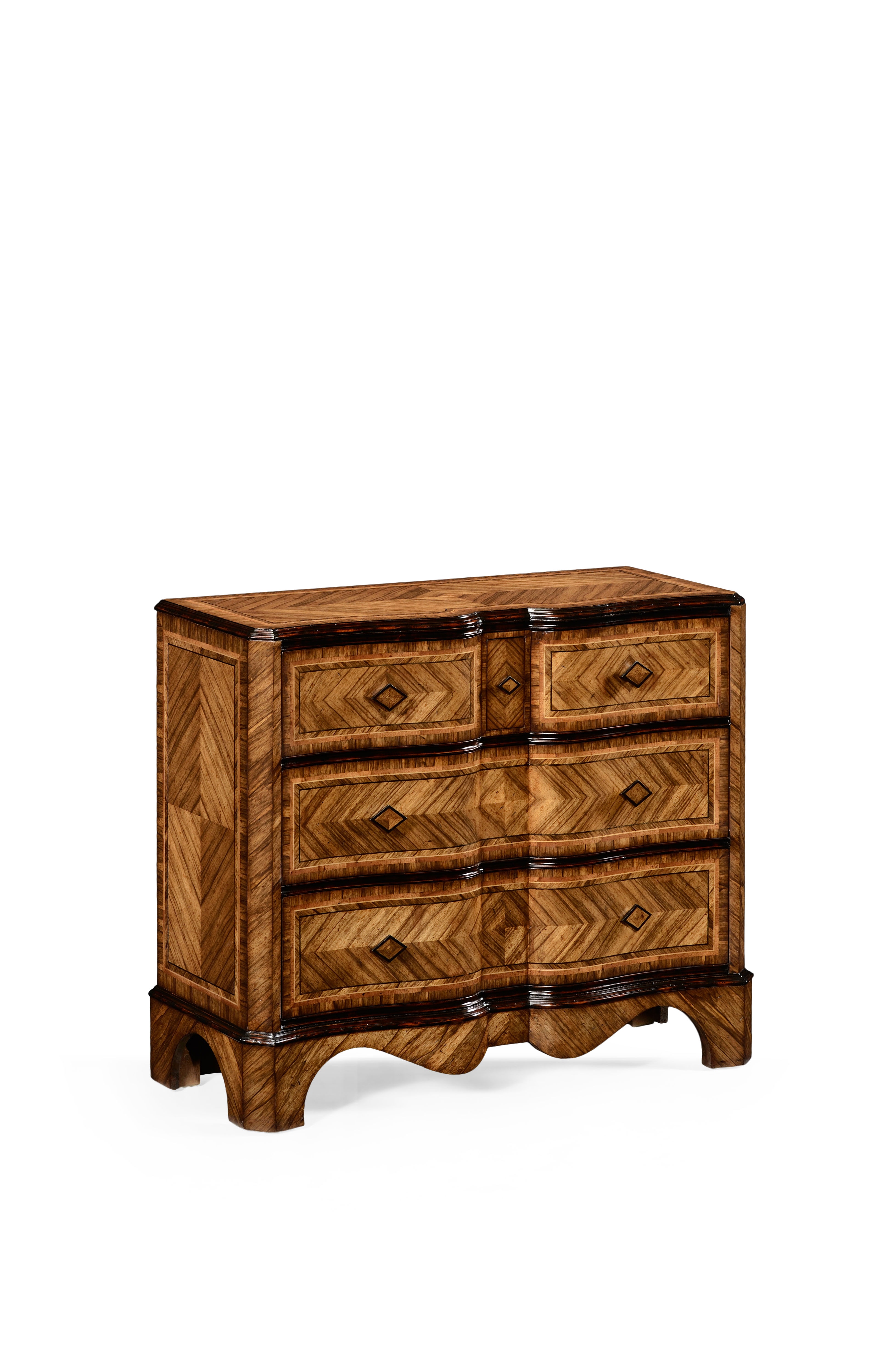 Jonathan Charles Bedroom Large Argentinian Walnut Chest Of