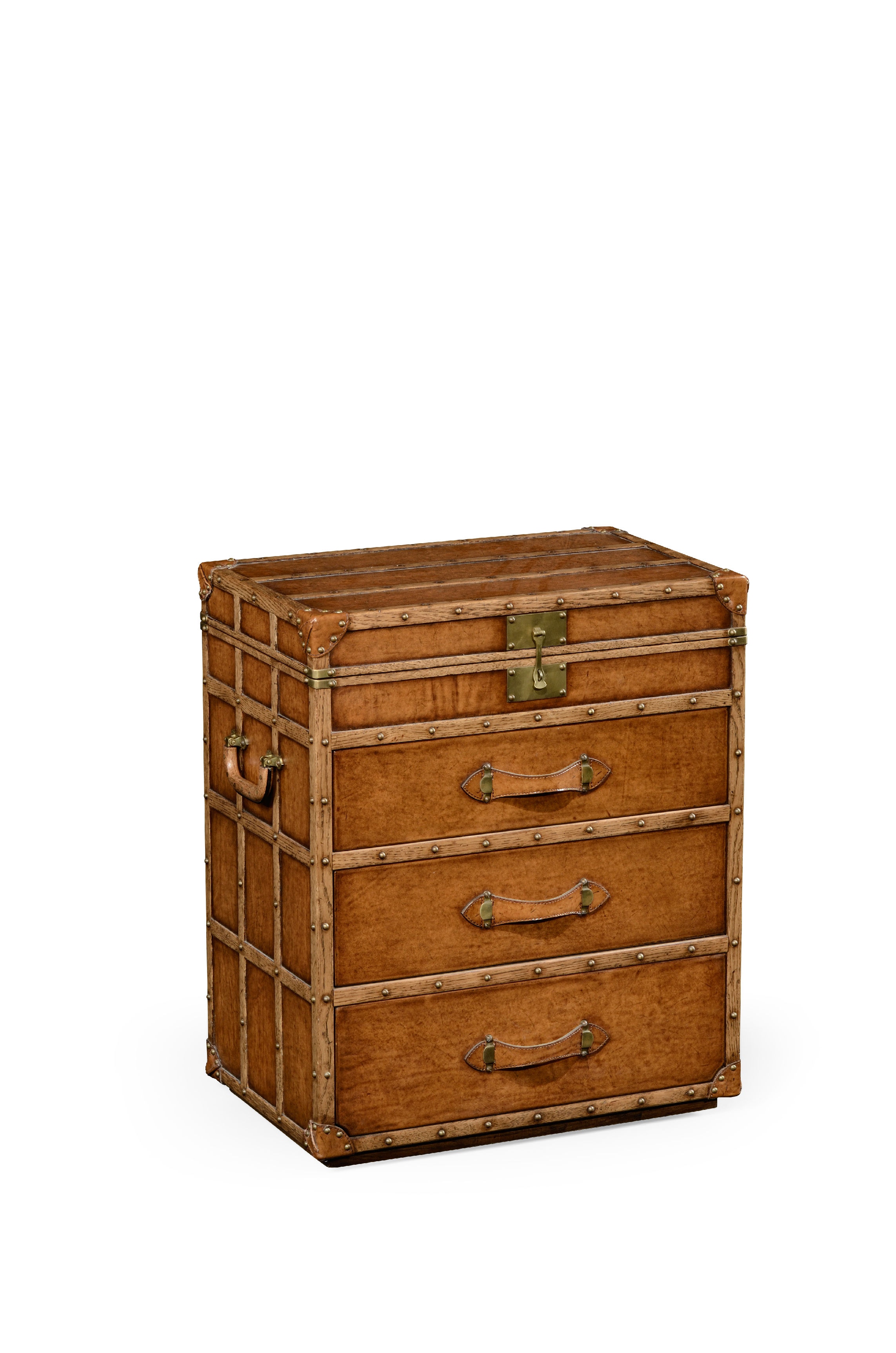 Jonathan Charles Accessories Steamer Trunk Jewellery Box 494474