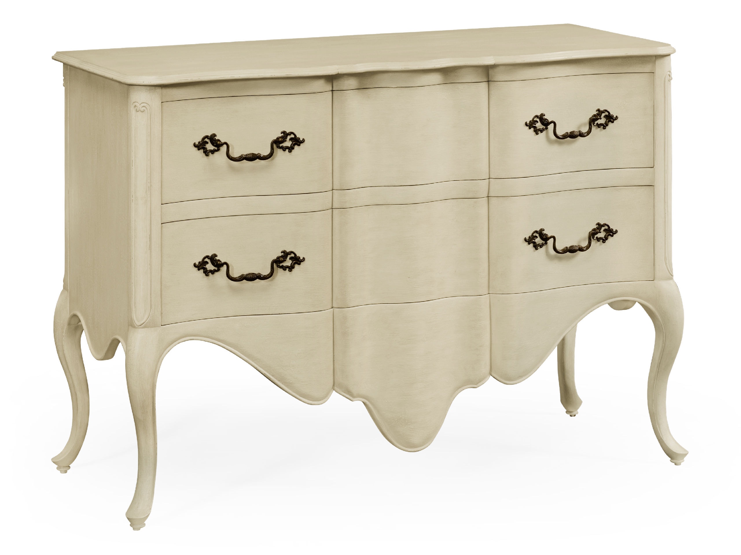 Jonathan Charles Bedroom Peble Grey French Provincial Style Chest Of