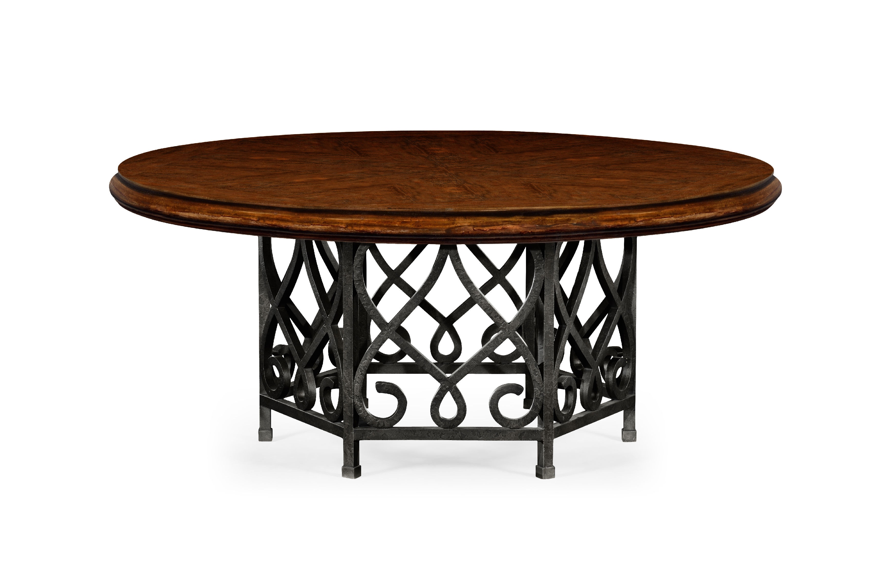 wrought iron counter height table