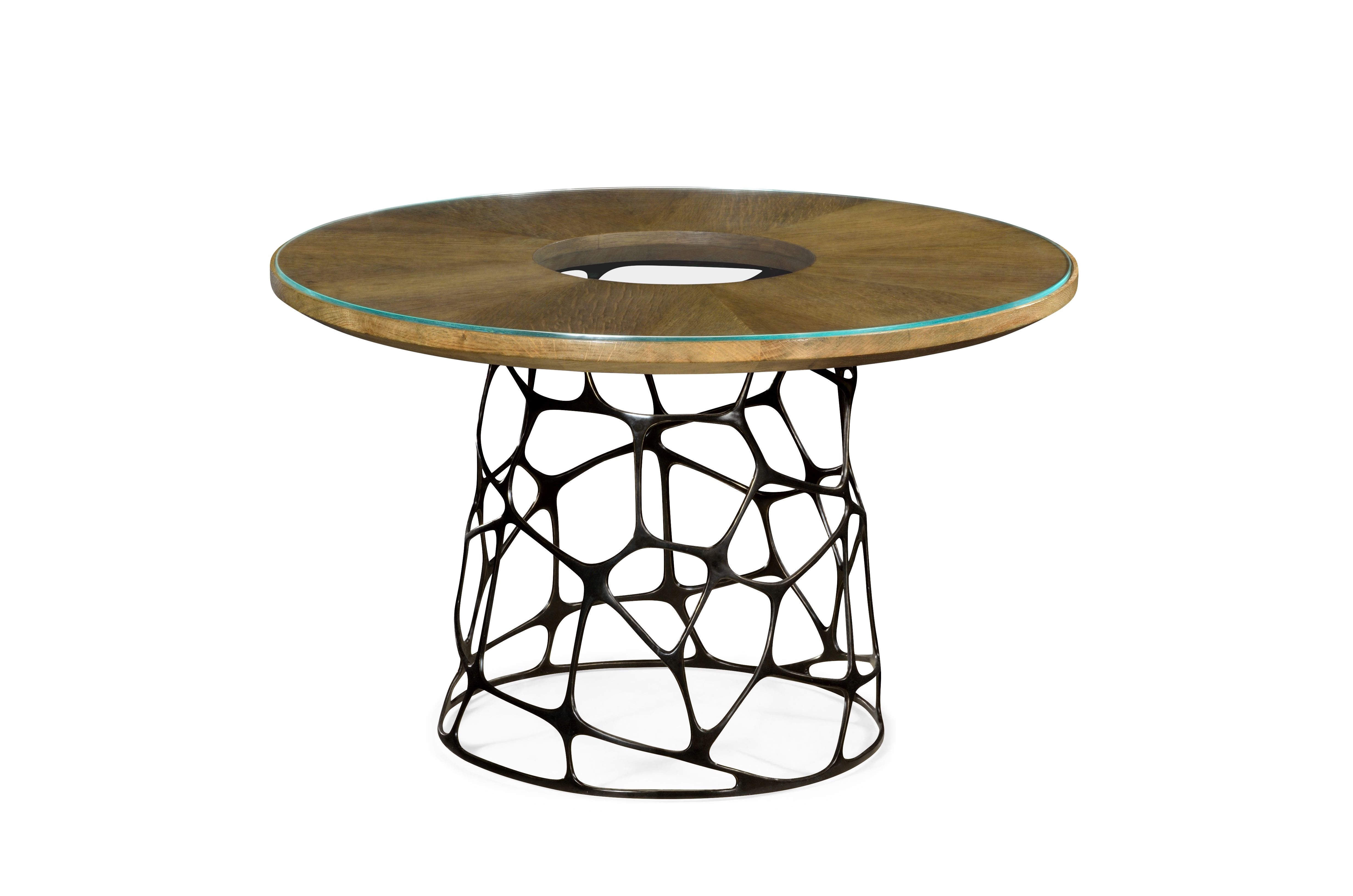 Jonathan Charles Living Room Circular Coffee Table 495591 Wao