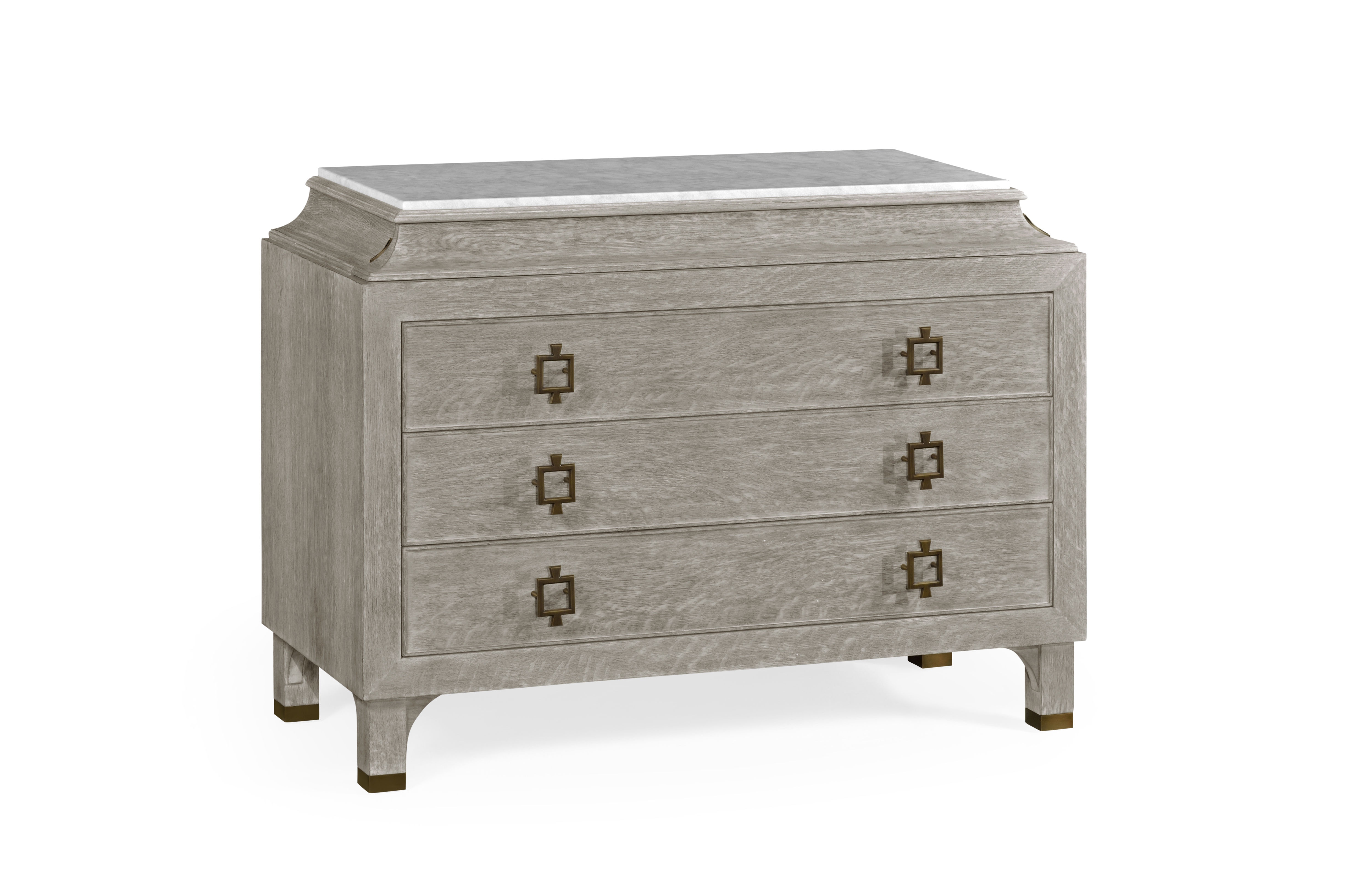Jonathan Charles 495652 Gyo Chest Of Drawers In Greyed Oak
