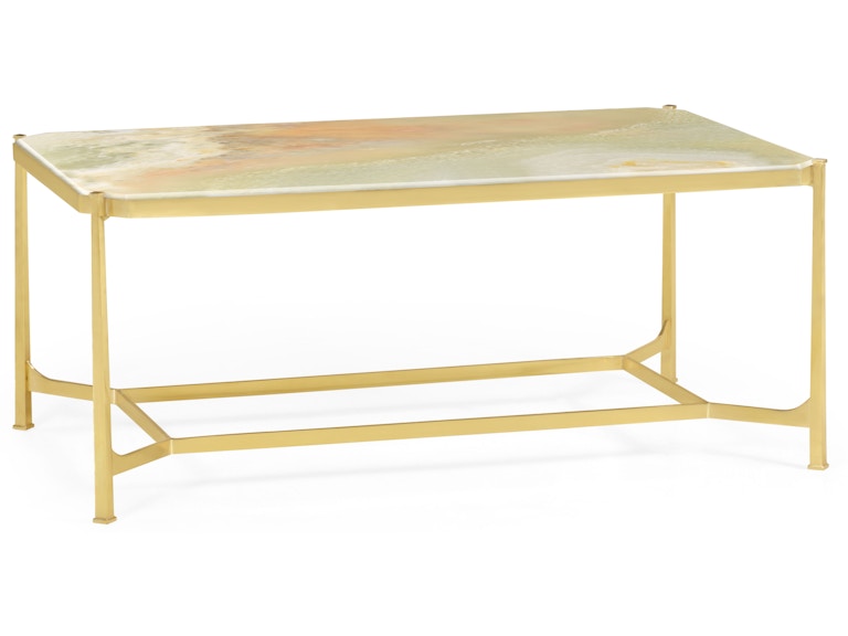Jonathan Charles Living Room Green Onyx Marble Polished Solid Br Rectangular Coffee Table Qj500044brhm003 Walter E Smithe Furniture Design Jonathan Charles Living Room Green Onyx Marble Polished Solid Br Rectangular Coffee Table Qj500044brhm003 Walter E Smithe Furniture Design