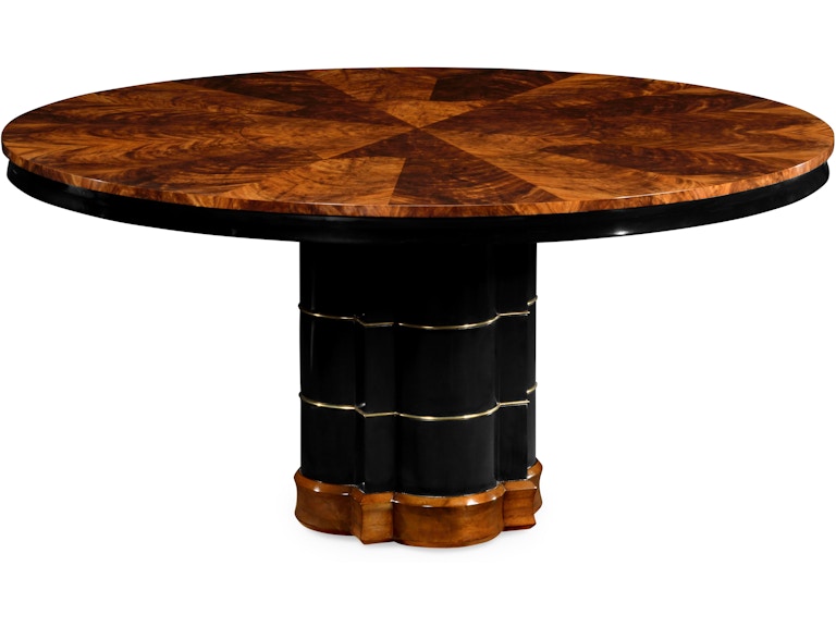 Jonathan Charles 500049 62d Twc Bookmatched Round Dining Jonathan Charles 500049 62d Twc Bookmatched Round Dining
