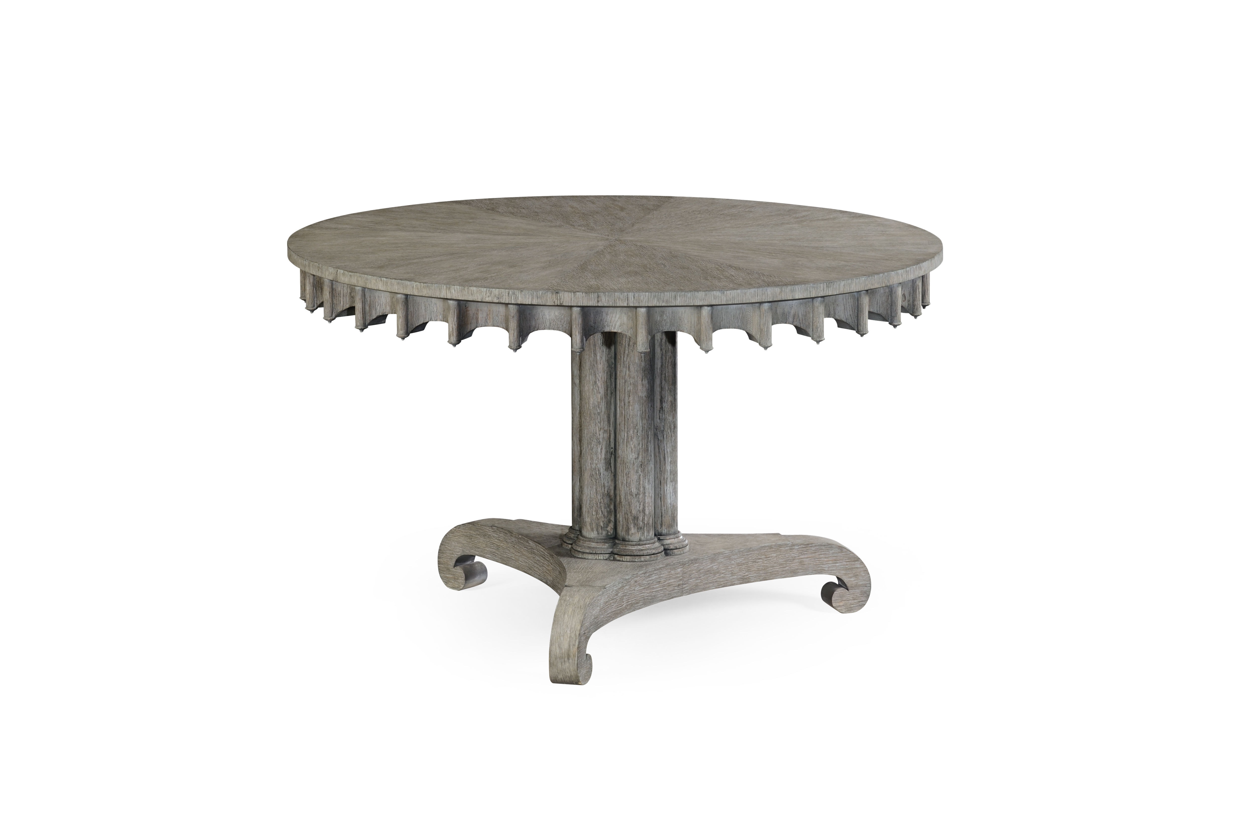 Jonathan Charles Living Room Longwood Table (Grey Oak ...
