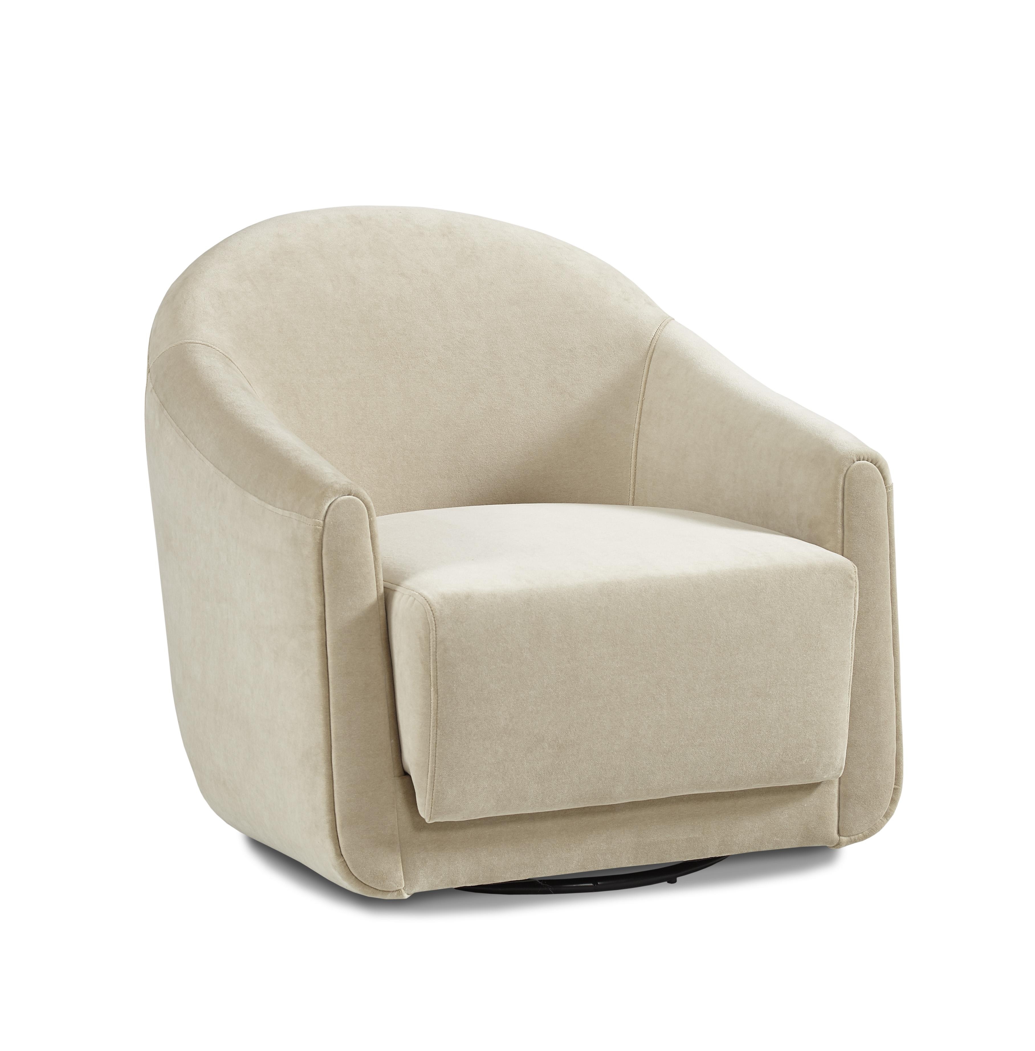 seibert swivel barrel chair