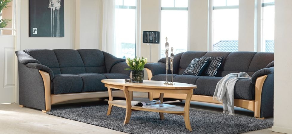  Stressless by Ekornes Living Room Ekornes Oslo Sofa 