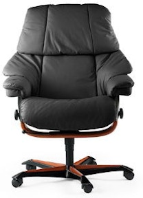 Stressless by Ekornes London 1339097 Office Chair with Low Back