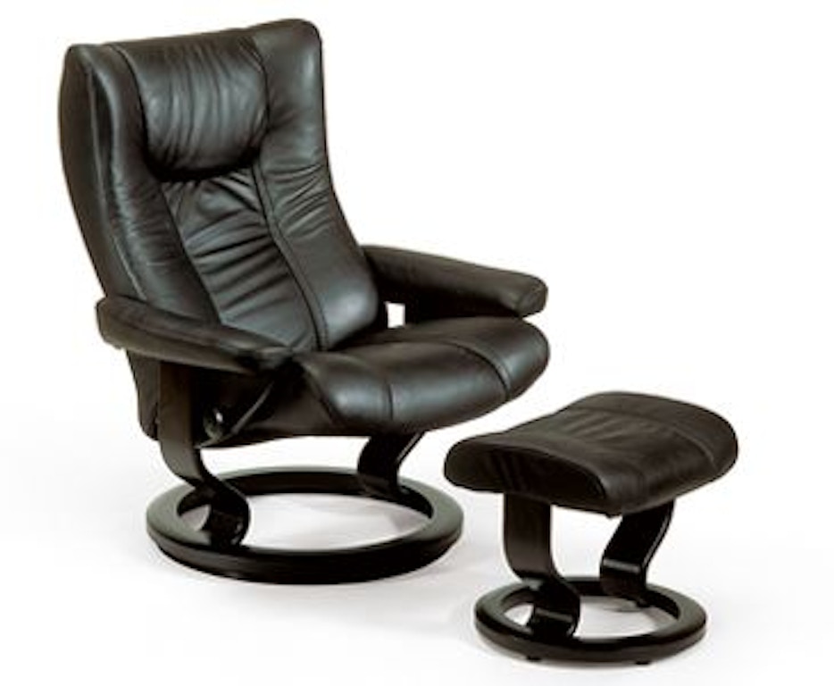 Stressless By Ekornes Living Room Stressless Wing Large Classic