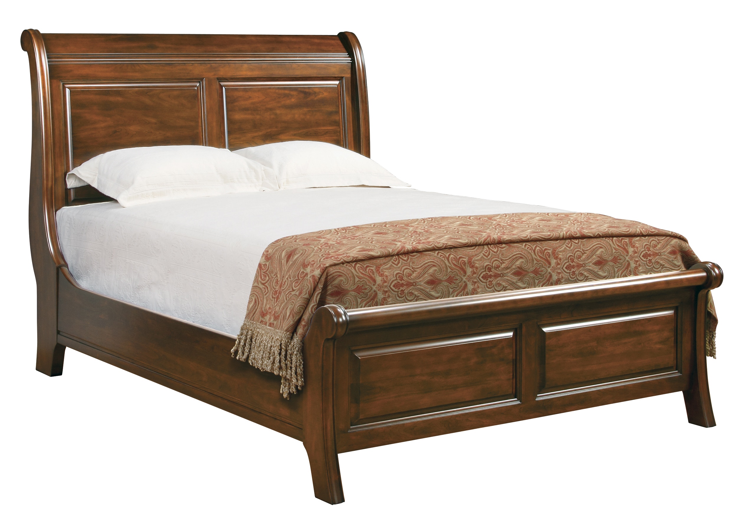 Nichols and Stone Bedroom Wayside Inn Sleigh Bed NS90510 Toms Price Home