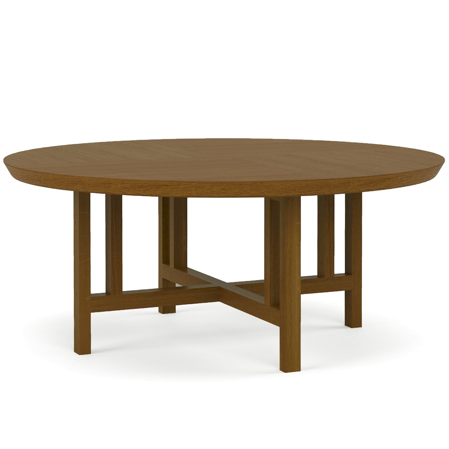 Stickley Living Room Lowell Round Cocktail Table 5600507 Stacy