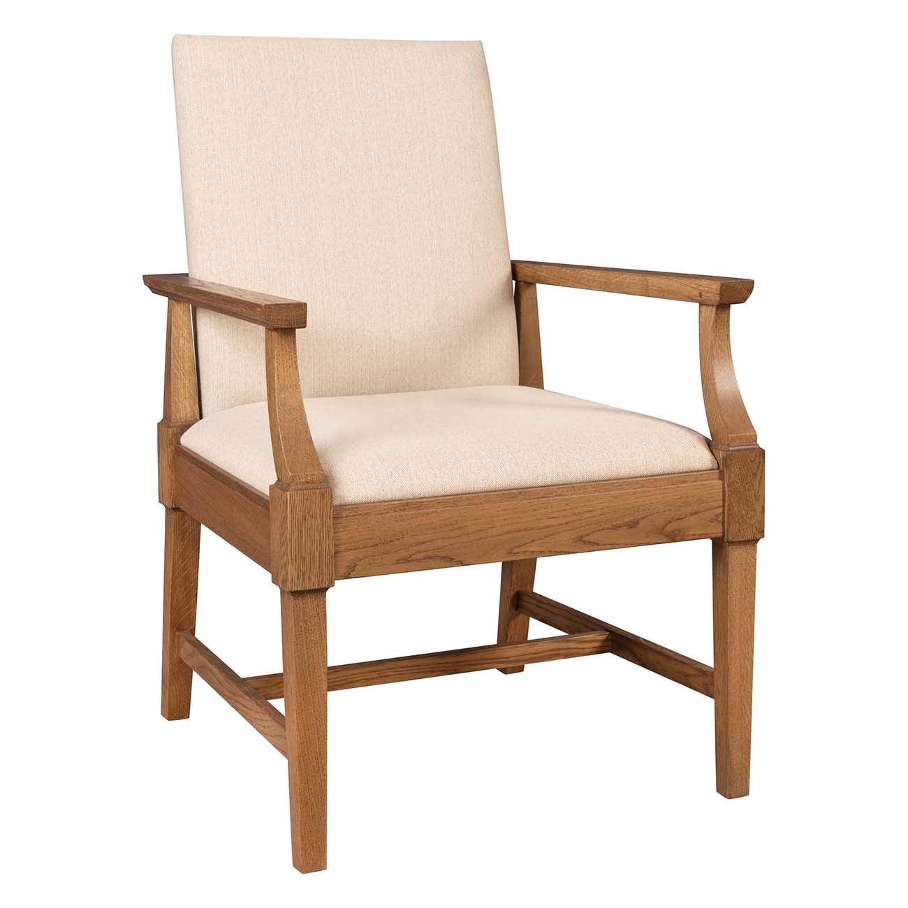Stickley Living Room St. Lawrence Hostess Chair 8123F Hickory
