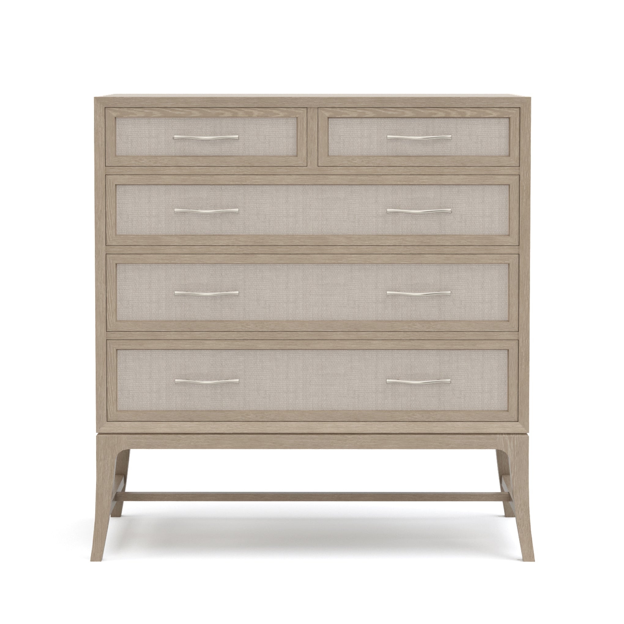 Stickley Furniture Bedroom Maidstone Tall Chest, Woven Jute 8354-J 