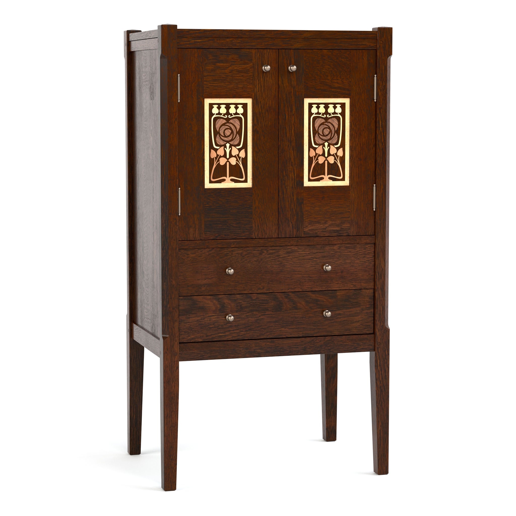 Stickley Mission Rose Jewelry Chest 