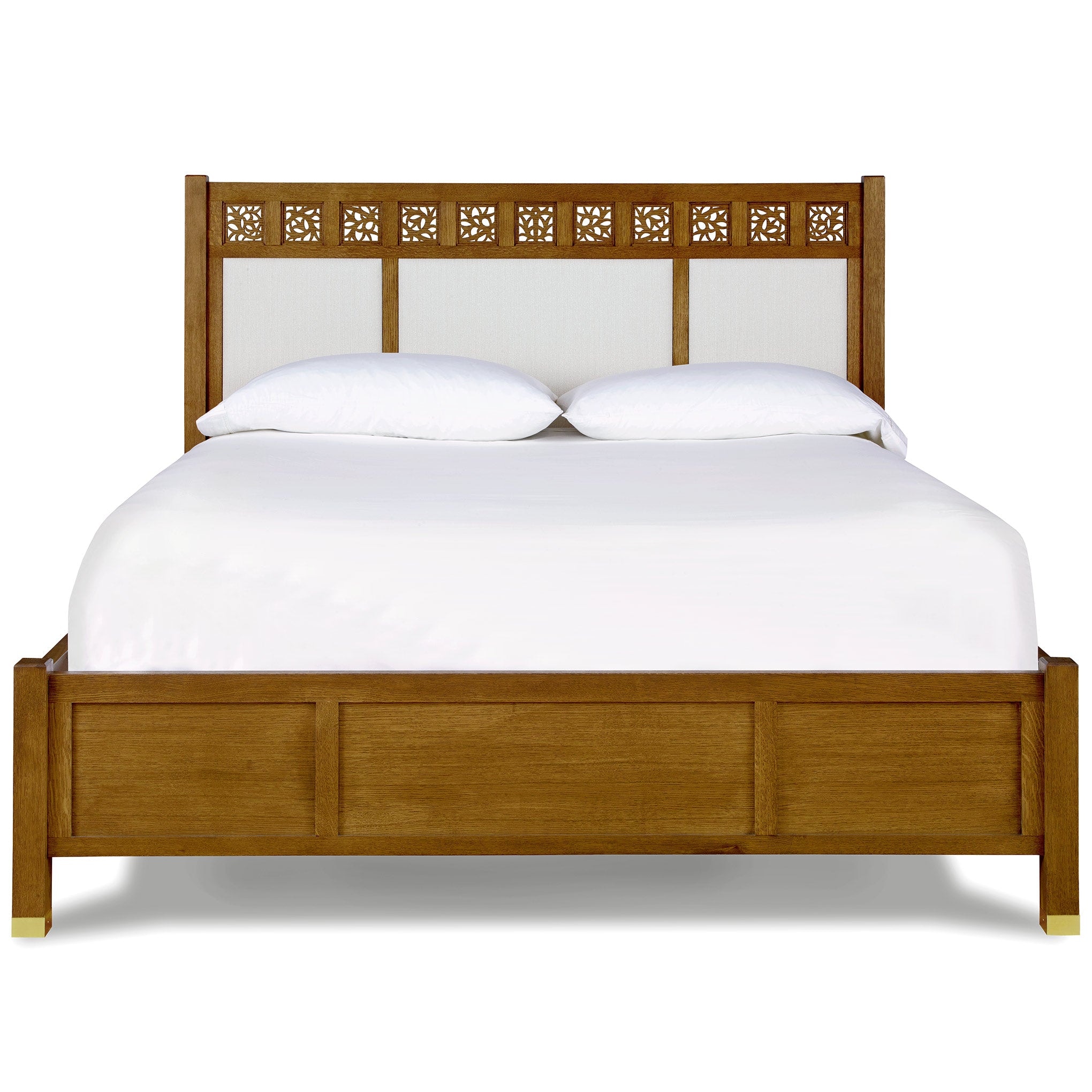 Stickley Bedroom Surrey Hills Upholstered Panel Bed 892233C Toms