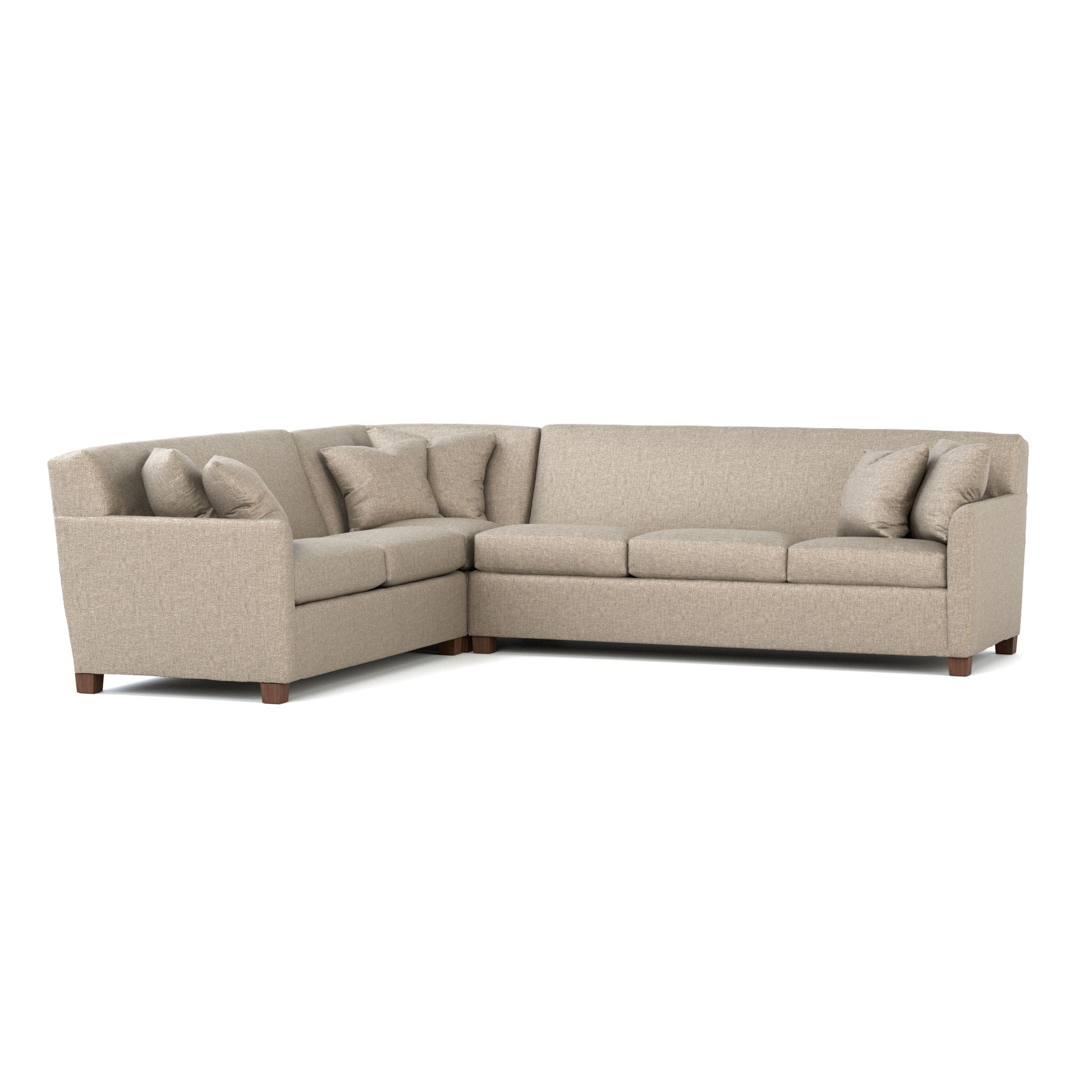 Stickley Walnut Grove Design-Your-Own L-Shaped Sectional 