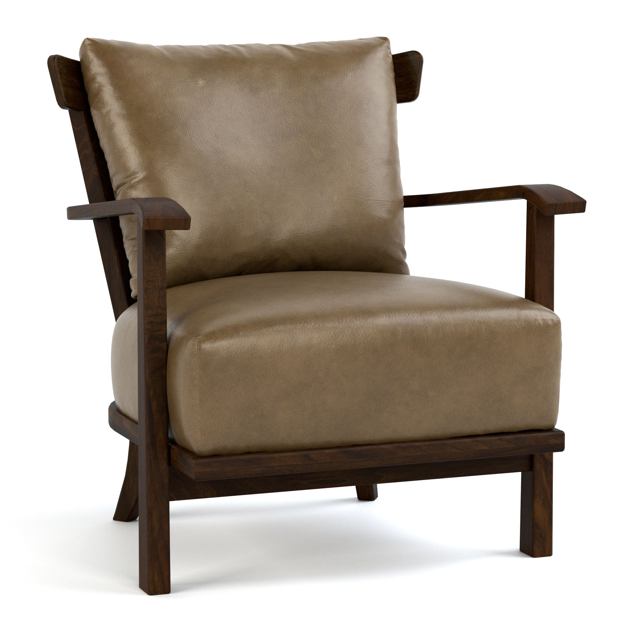  Hudson Valley Wood-Frame Chair 