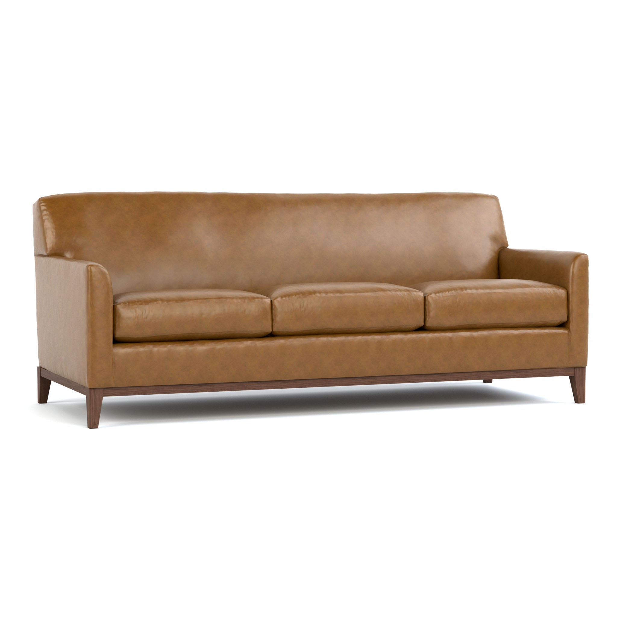 Stickley Walnut Grove Design-Your-Own 82-inch Sofa 