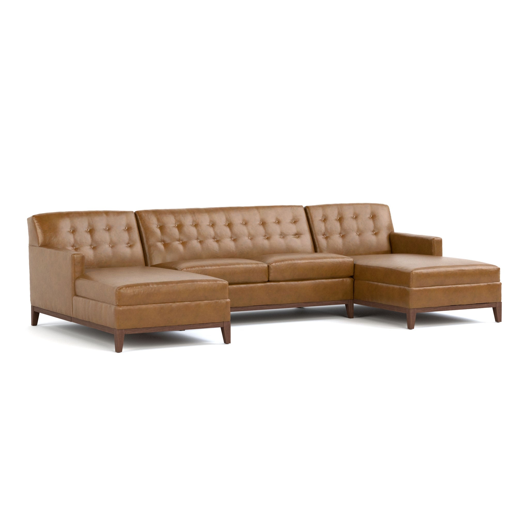 Stickley Walnut Grove Design-Your-Own U-Shaped Sectional 
