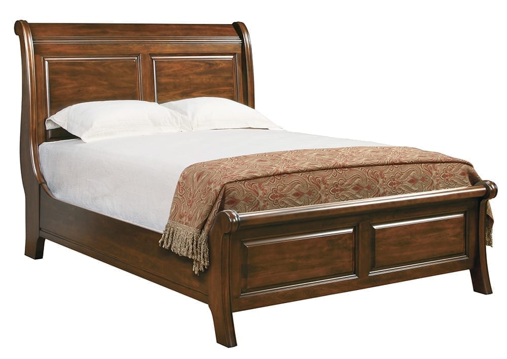 Stickley Bedroom Wayside Inn Sleigh Bed NS90510Q292 Stacy