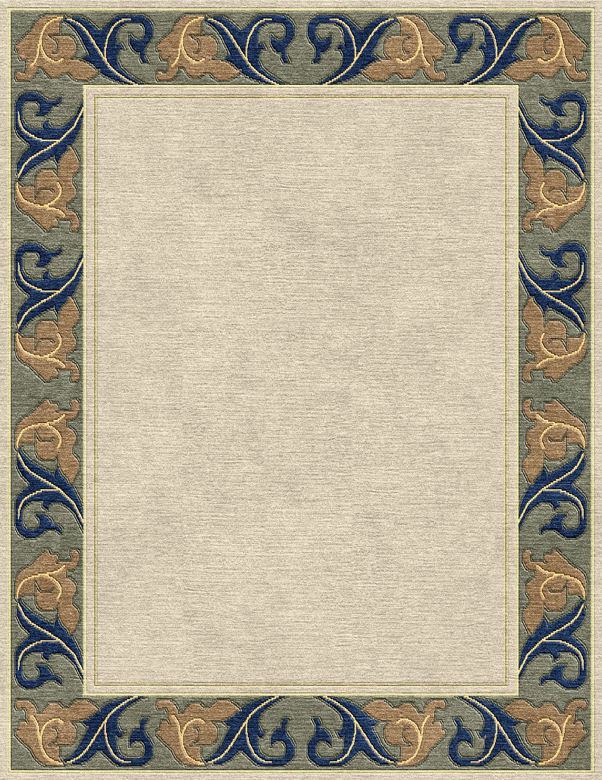 Stickley Voysey Border Rug 