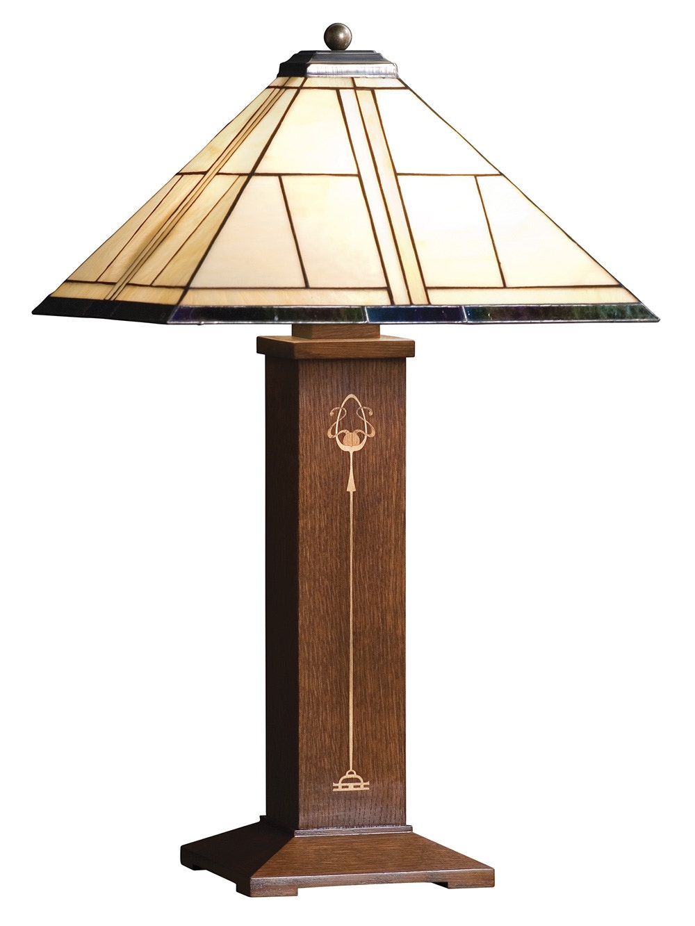 Stickley lamp deals table