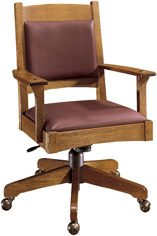Stickley Home Office Swivel Tilt Desk Chair 89-323-A-SW-LB - Forsey's  Furniture Galleries - Salt
