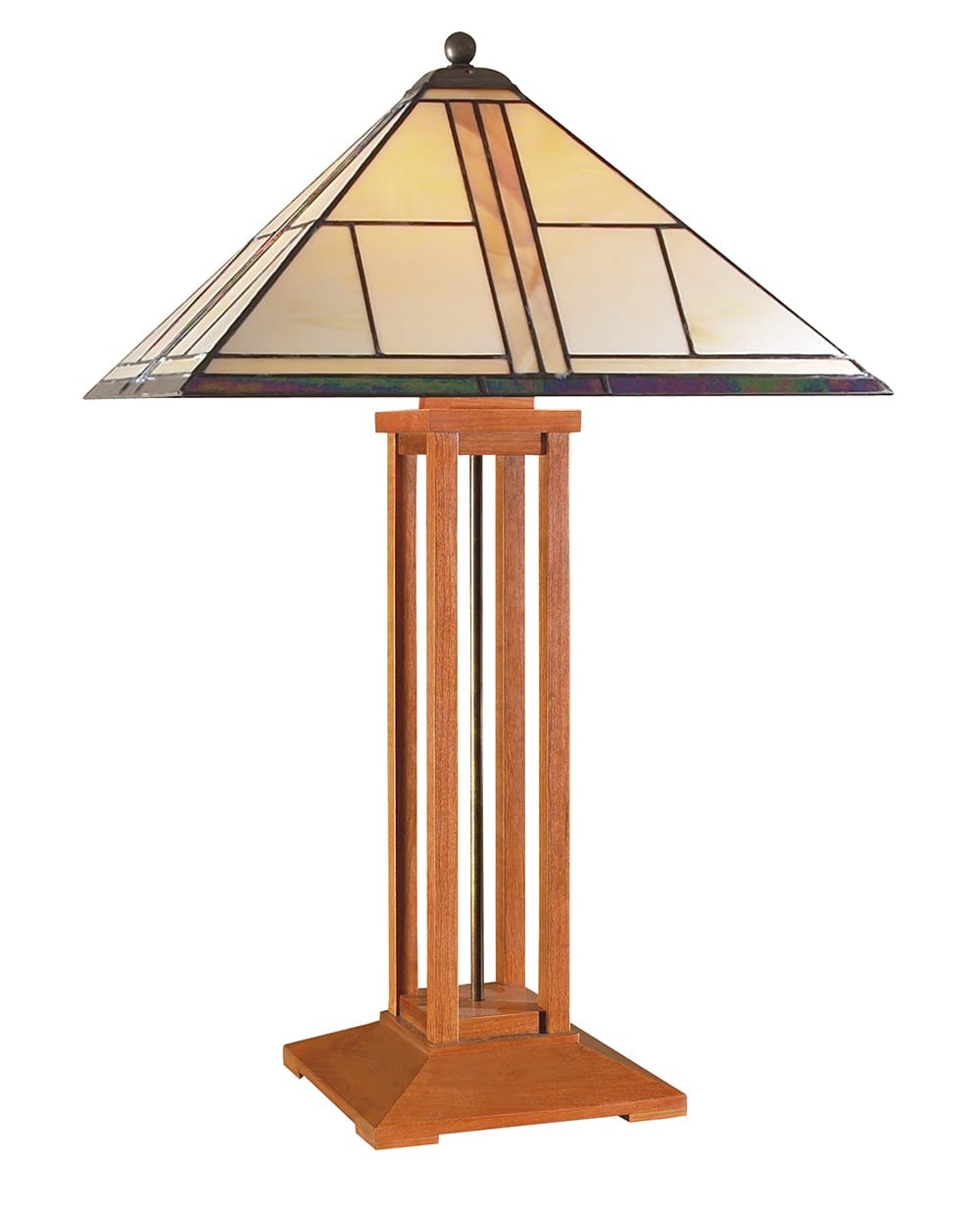 mission table lamp