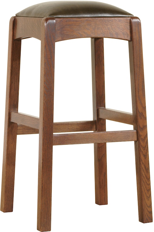 Stickley Casual Dining Backless Stool 89-105-C Woodbridge