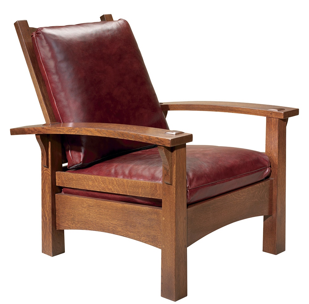 leather morris chair