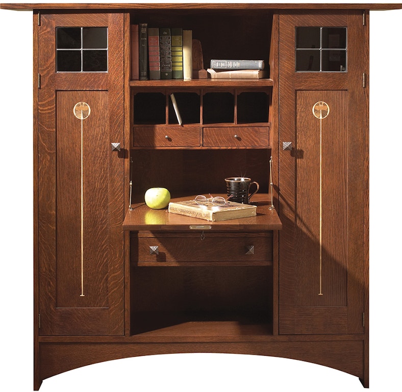 Stickley Home Office Ellis Fall Front Bookcase 89 477 Louis